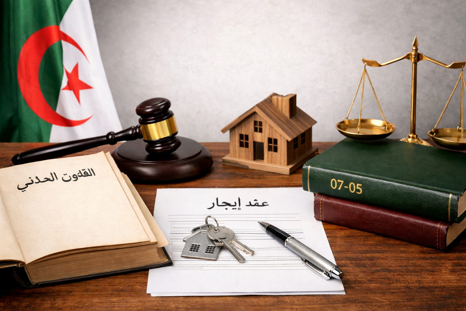 تحديد قيمة بدل الإيجار في القانون المدني الجزائري - دراسة تحليلية مقارنة قبل وبعد تعديل القانون رقم 07-05 لسنة 2007